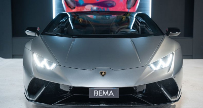 Lamborghini Huracan Performante Spyder LP 640 V10 5.2L | PPF Lift Carbone Forg   occasion  Saint Michel Sur orge - photo n3